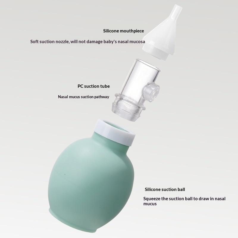 Nasal Aspirator - 아기를 위한 부드러운 비강 흡입기 역류
