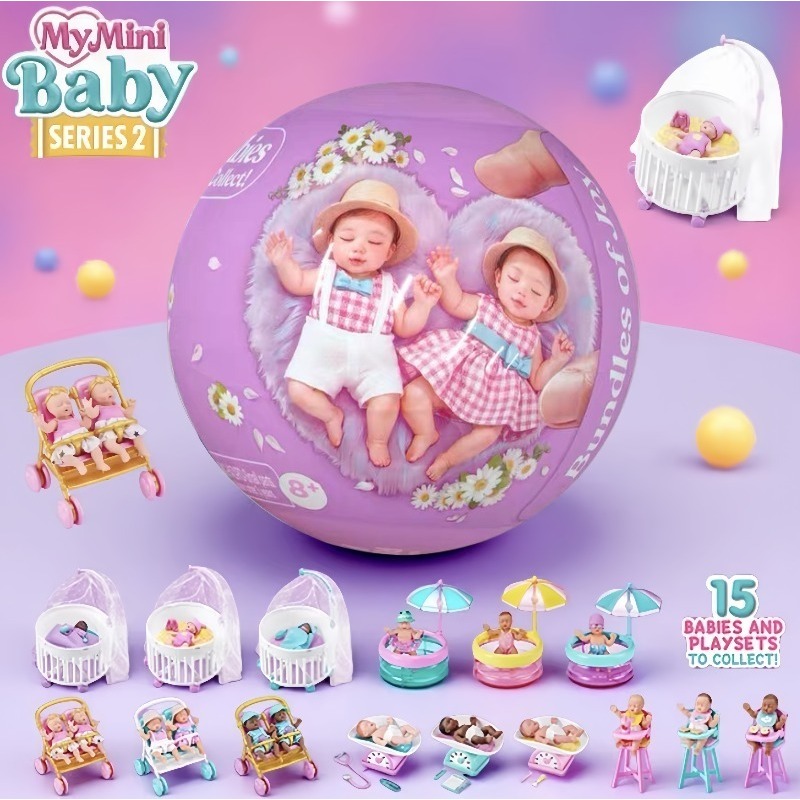 미니 서프라이즈 베이비 볼 블라인드 박스 5개입 팩 실 - Baby Products Toys 리뷰 및 가격