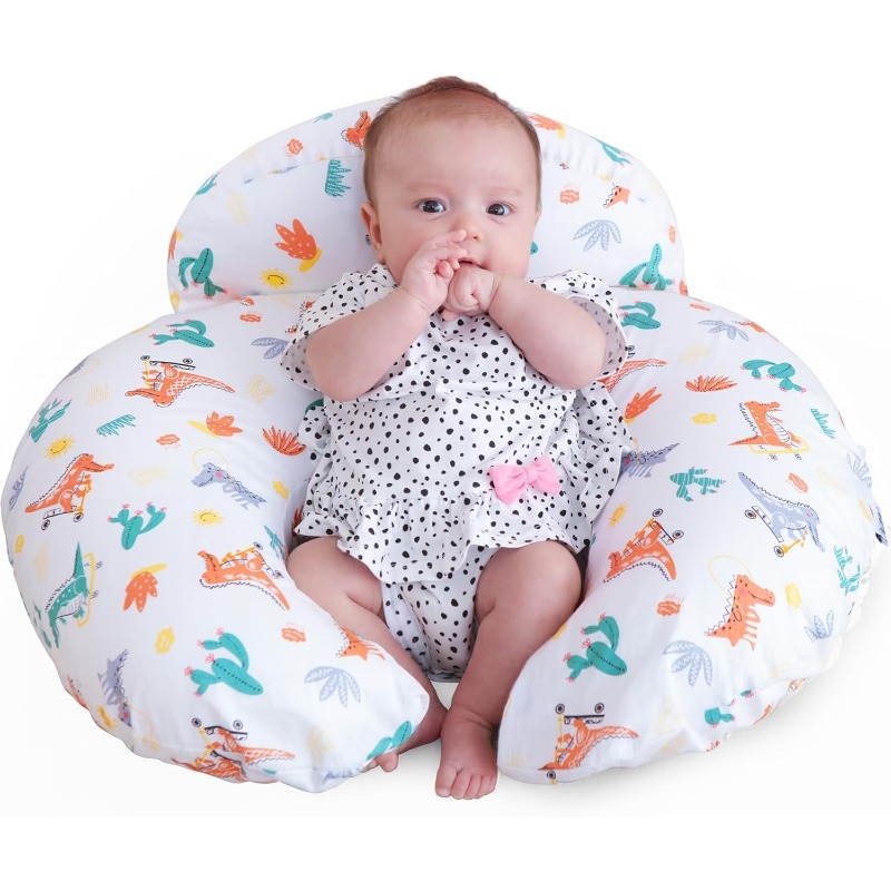 동물 무늬 커버가 있는 수유 베개 - 탈부착 및 세탁  - Nursing Pillow Breastfeeding 리뷰 및 가격