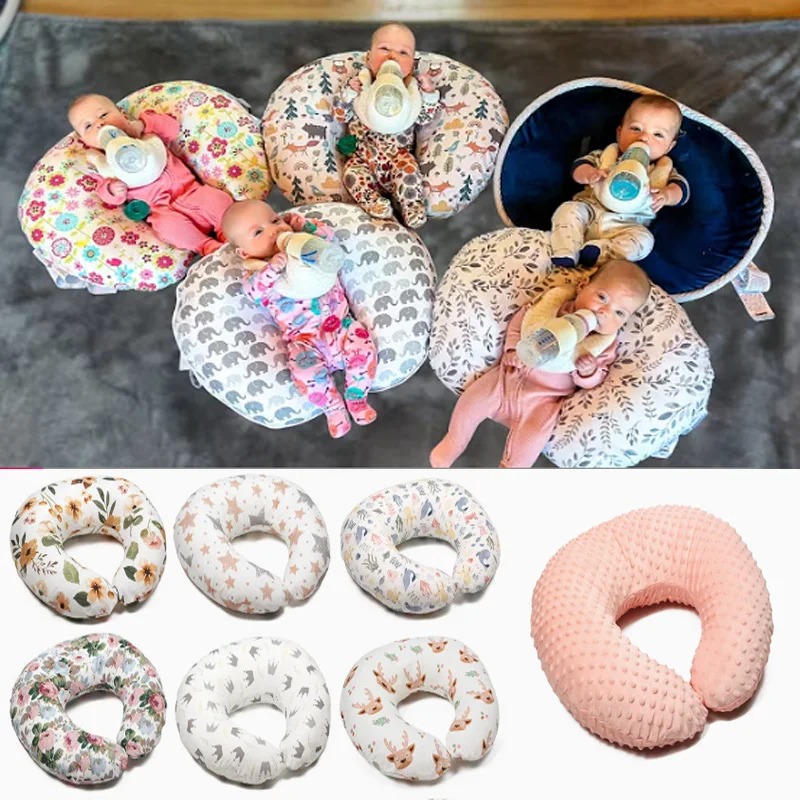수유 베개 커버 신축성 있는 밍키 탈부착 가능한 수유  - Nursing Pillow Breastfeeding 리뷰 및 가격